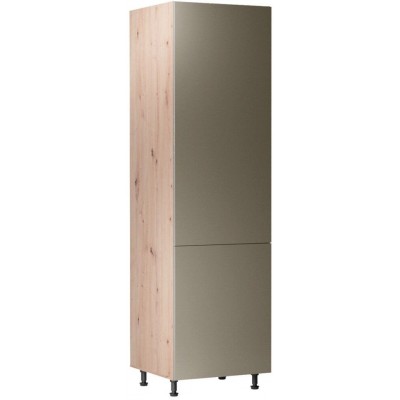 Virtuvės spinta LNG2-BP BEIGE D60R-P/L (Dab Artisan/Beige) 